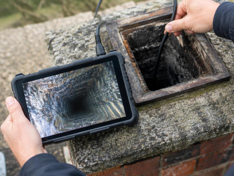 Chimney camera inspection in Los Angeles, CA